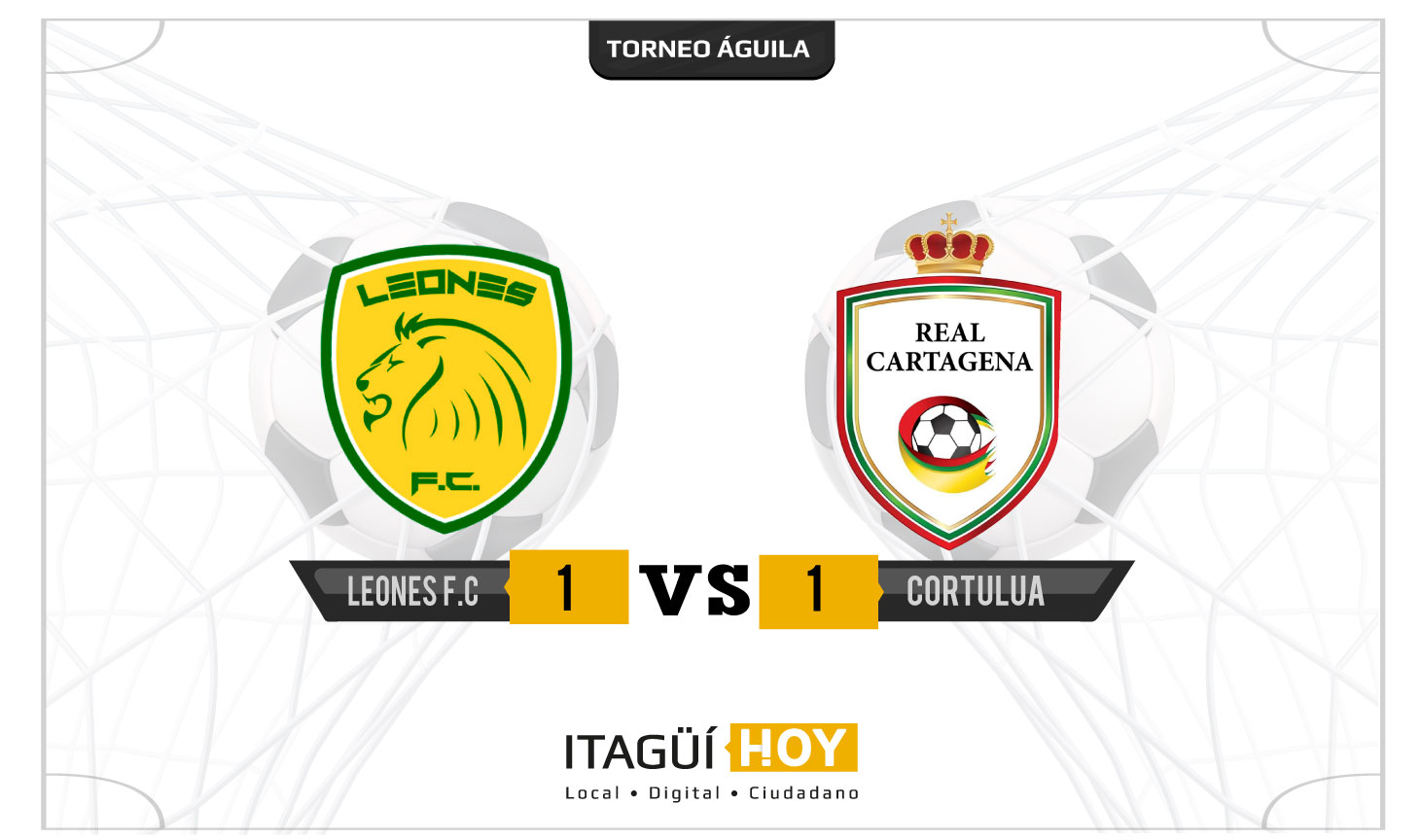 Leones y Real Cartagena empataron en Itagüí - Itagüí Hoy | Noticias de  Itagüí