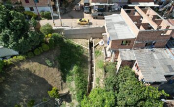 En Itagüí cerca de 20.000 personas del corregimiento se benefician con la entrega de obras de mitigación