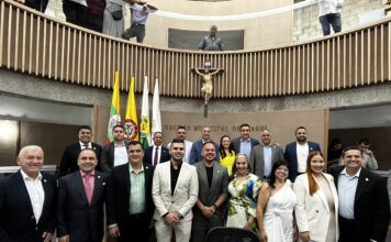 Concejales de Itagüí se posesionaron; Diego Torres instaló las sesiones