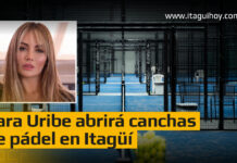 Sara Uribe abrirá canchas de pádel en Itagüí