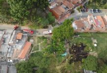 Quema de basuras se salió de control y terminó en incendio en El Guayabo