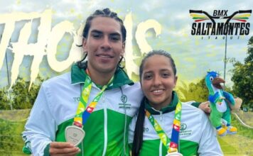 Dos itagüiseños ganan medalla de plata en los Juegos Nacionales Juveniles de BMX