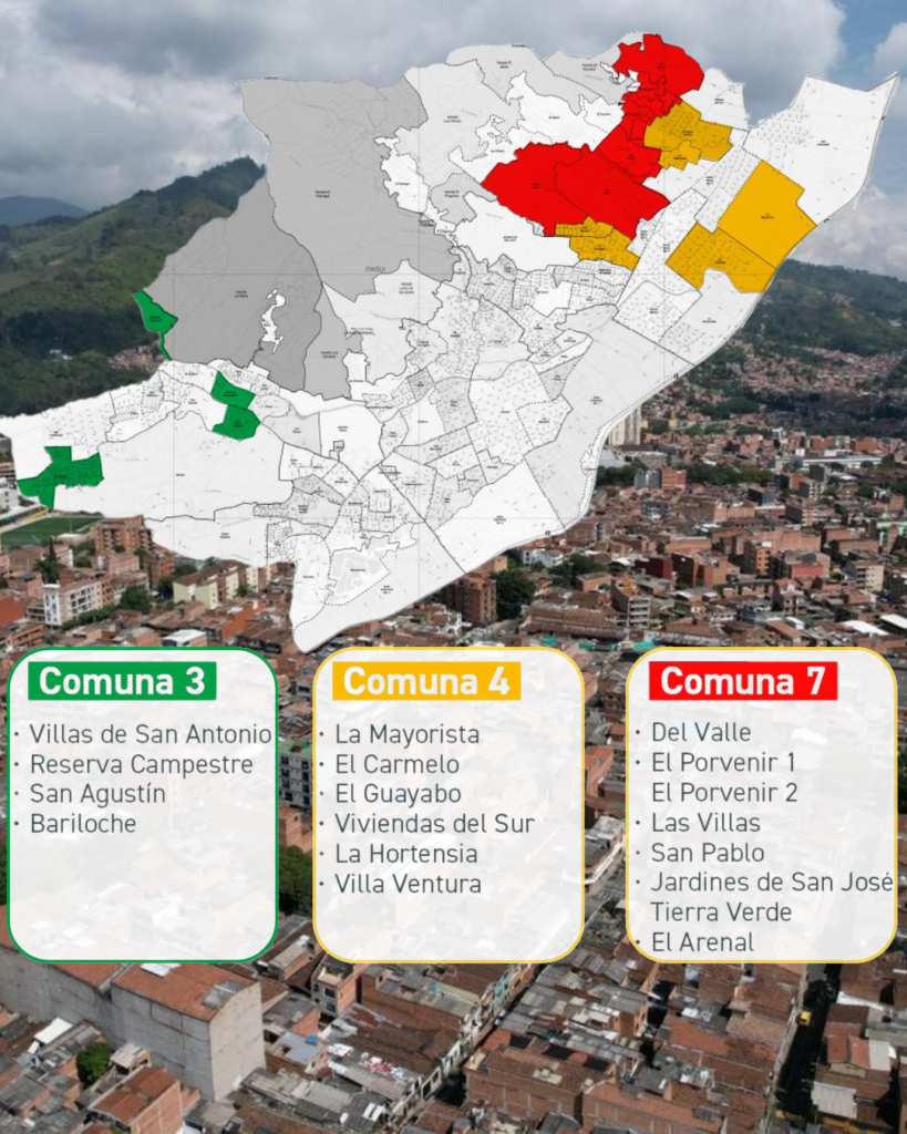 Nueva división político-administrativa Itagüí