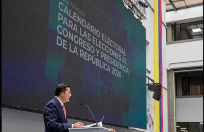 Calendario electoral para 2026: Registraduría anuncia fechas importantes para Congreso y Presidencia