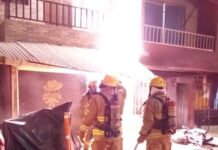 Incendio por cortocircuito generó emergencia en vivienda de Itagüí