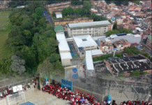 nueva placa polideportiva I.E Felipe de Restrepo