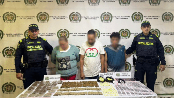 Madre hija y yerno judicializados por microtráfico