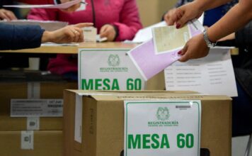 Certificado electoral en Colombia