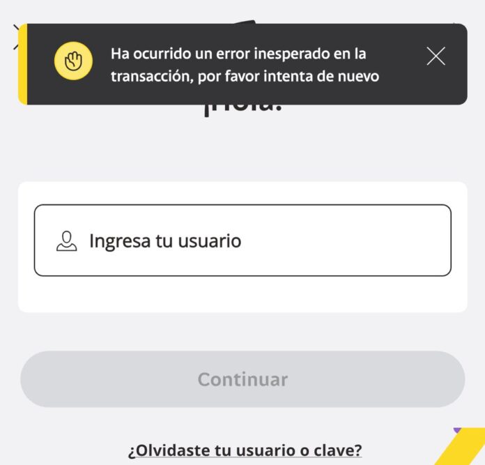 la app de Bancolombia