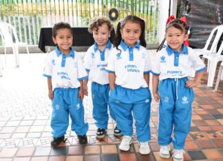 Más de 2.300 niños de CDI en Itagüí estrenaron uniformes