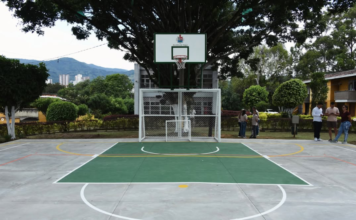 Alcaldía de Itagüí renovó la placa polideportiva de Estación del Sur